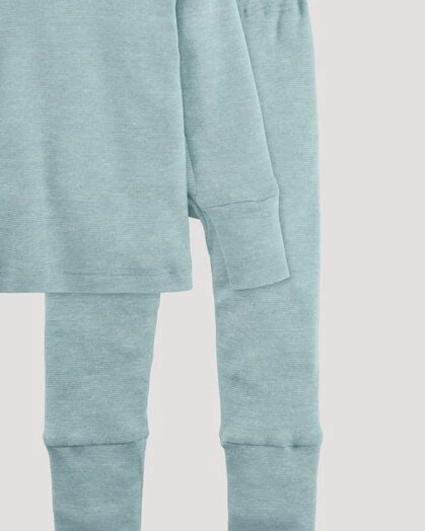 hessnatur Pyjama aus Bio-Baumwolle mit Merinowolle und Seide – Ansicht 4