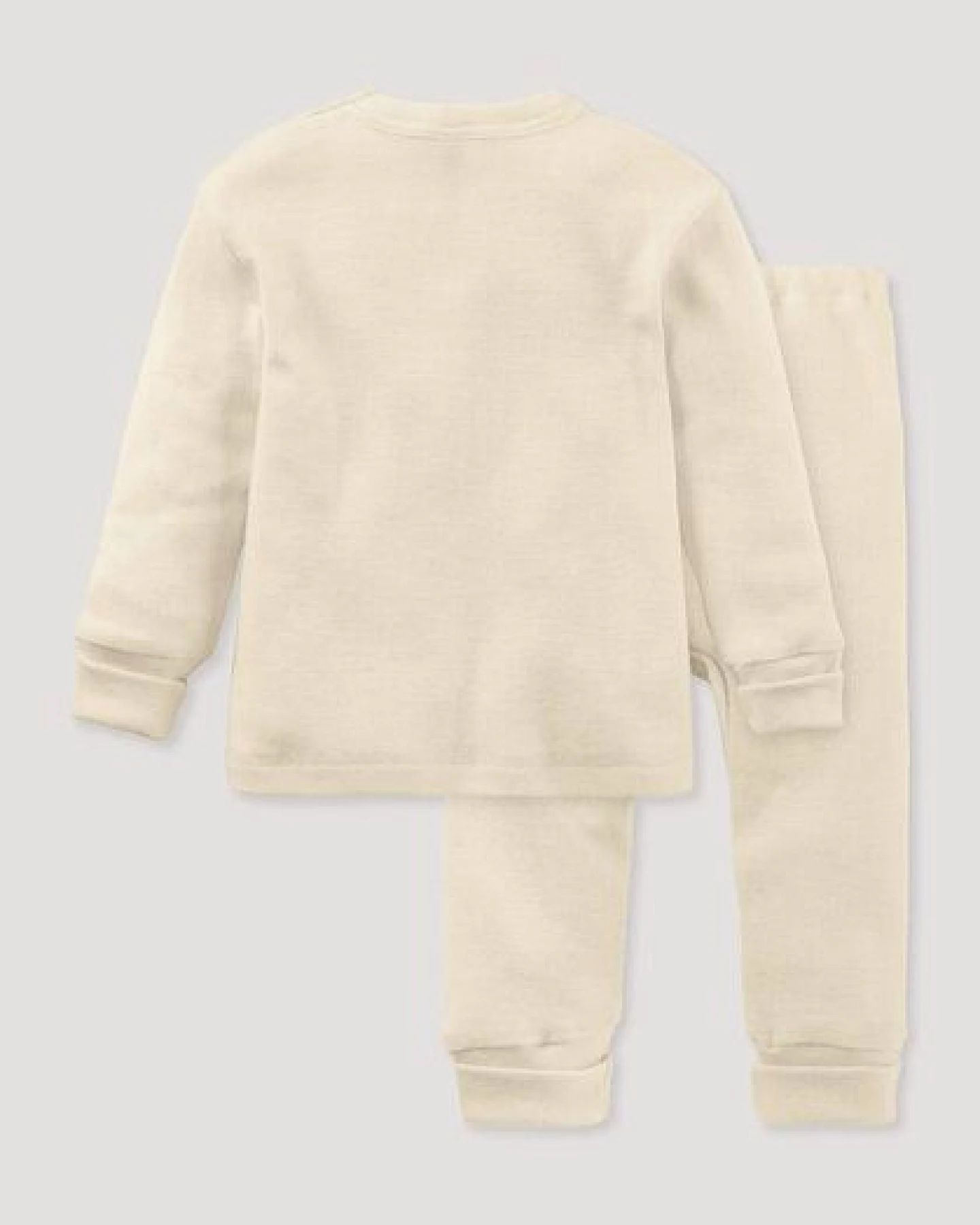 hessnatur Pyjama aus Bio-Baumwolle mit Merinowolle und Seide – Ansicht 4