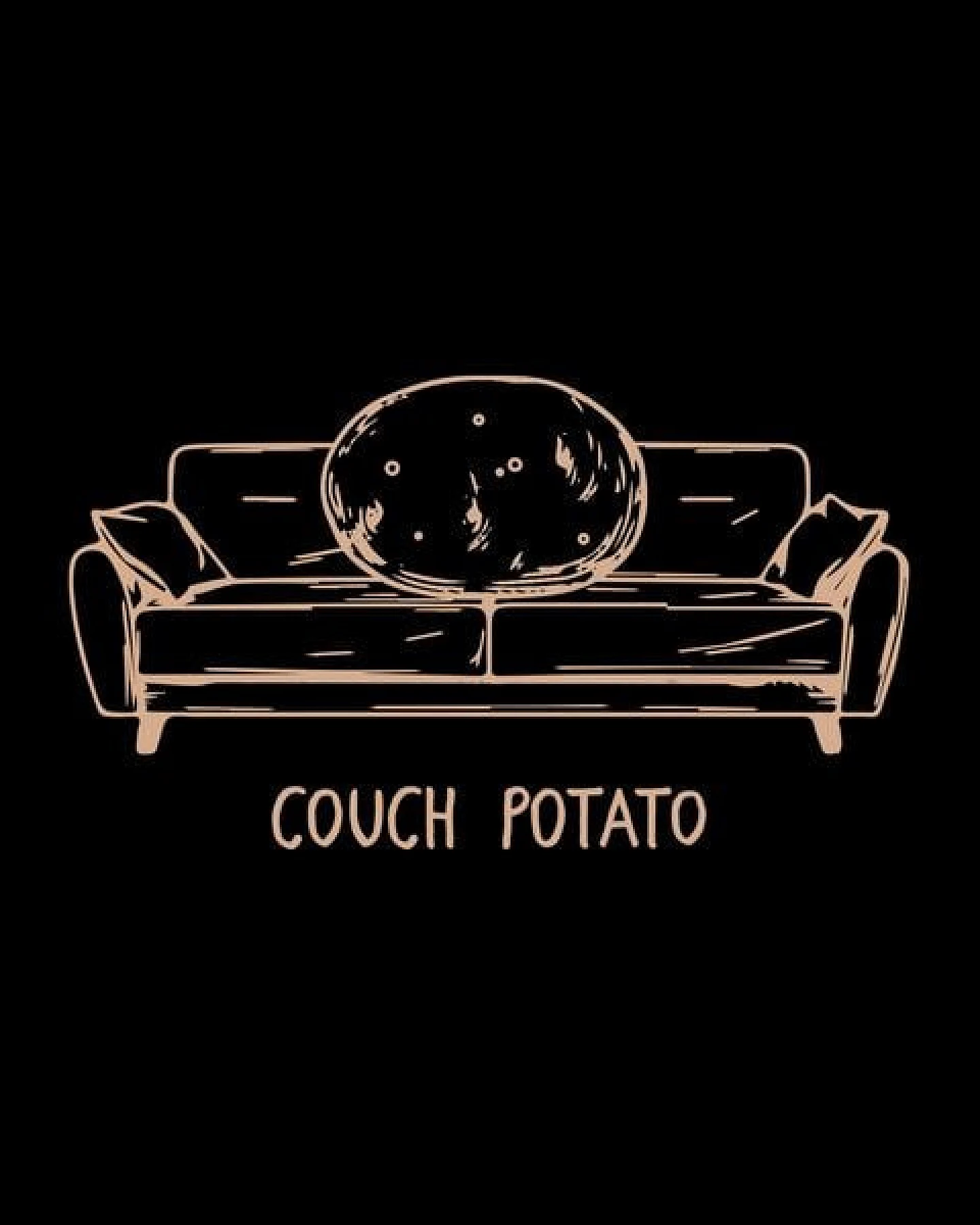 GARY MASH Shirt Couch Potato Miniprint aus Biobaumwolle – Ansicht 2