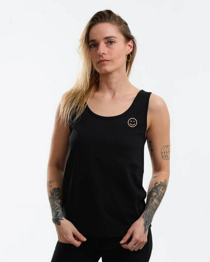 GARY MASH Top Rose Zwinker-Smiley aus Bio-Baumwolle