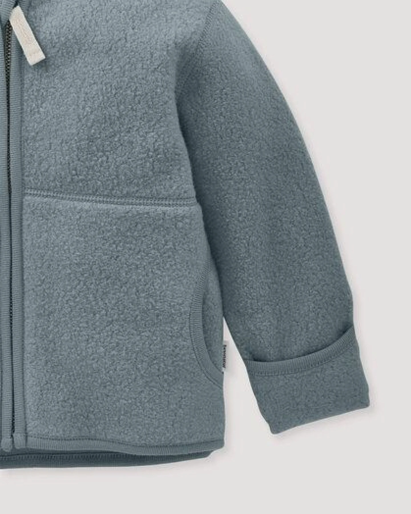 hessnatur Fleece-Jacke aus reiner Bio-Baumwolle – Ansicht 4