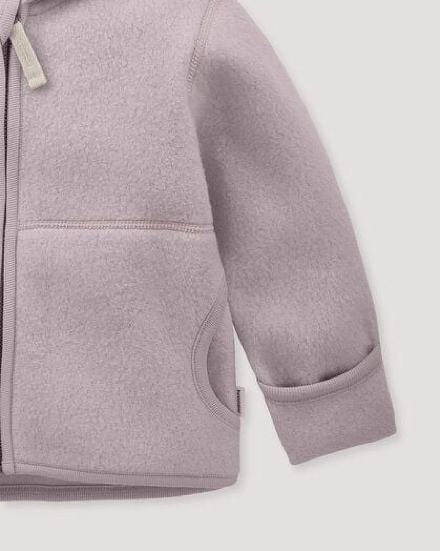 hessnatur Fleece-Jacke aus reiner Bio-Baumwolle – Ansicht 4