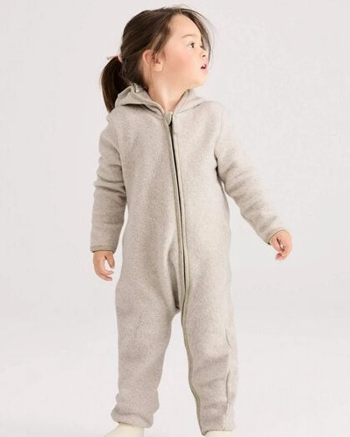 hessnatur Fleece-Overall aus reiner Bio-Baumwolle