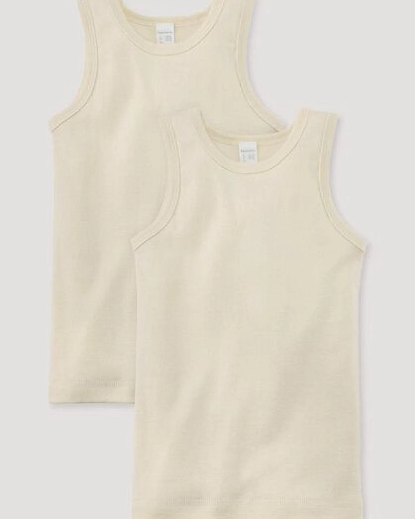 hessnatur Achselshirt PureNature 2er-Set aus reiner Bio-Baumwolle – Ansicht 2