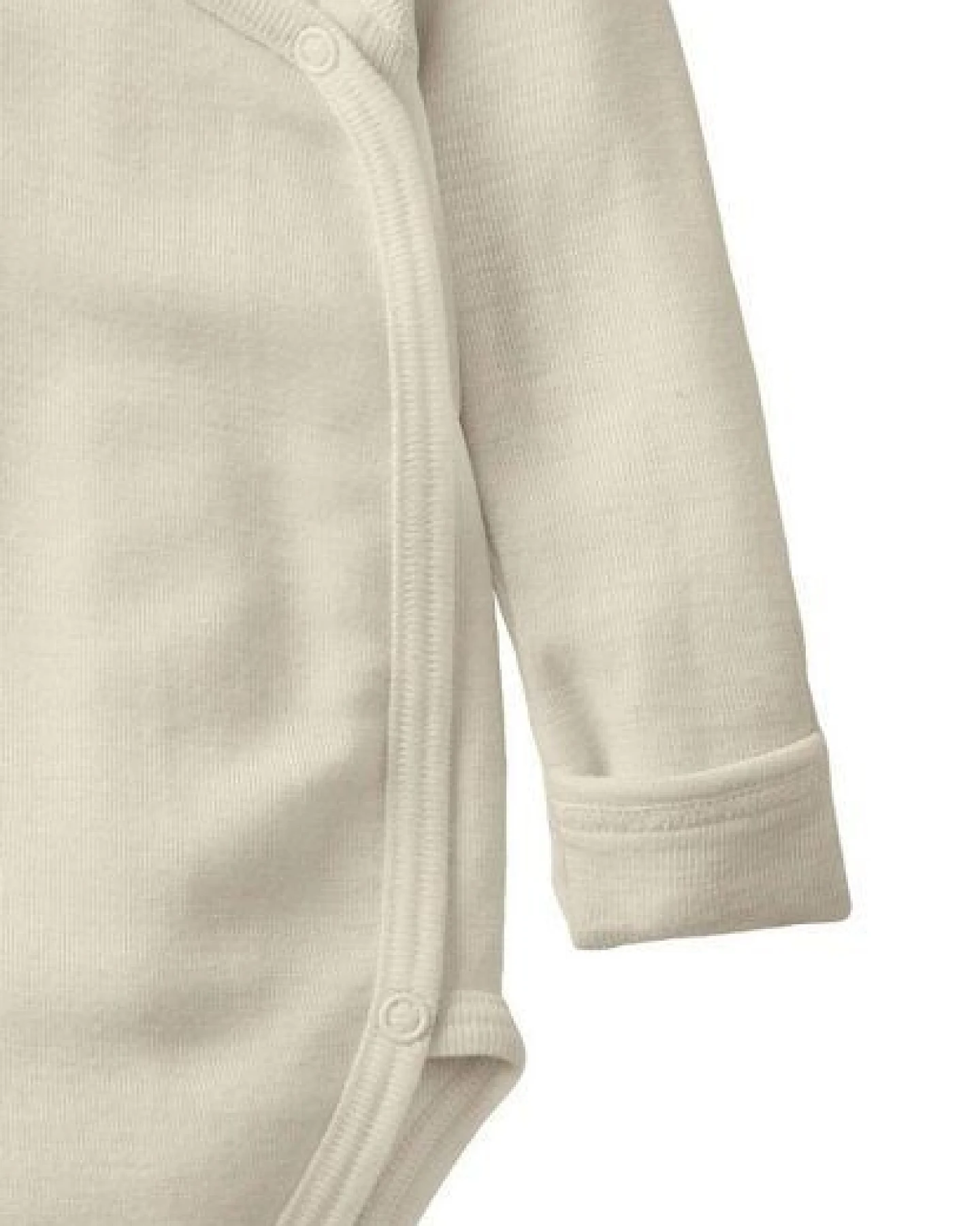 hessnatur Langarm Wickelbody Slim aus Bio-Merinowolle mit Seide – Ansicht 4