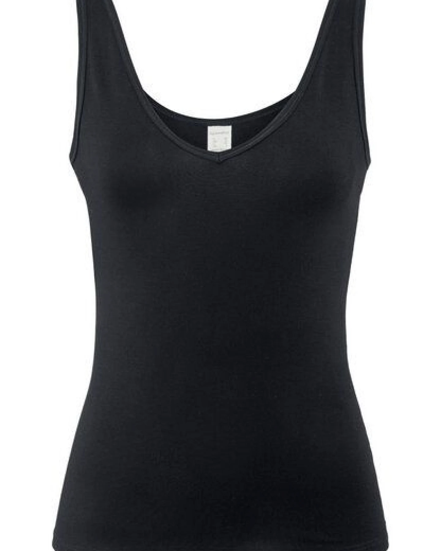 hessnatur Tanktop V-Neck aus Bio-Baumwolle und Tencel Modal – Ansicht 2