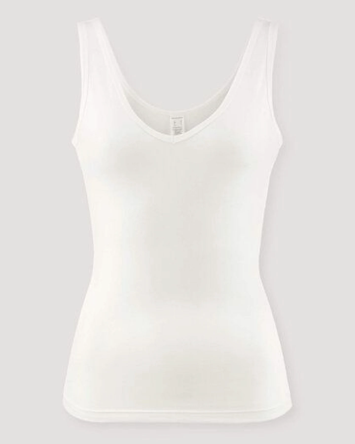hessnatur Tanktop V-Neck aus Bio-Baumwolle und Tencel Modal – Ansicht 3