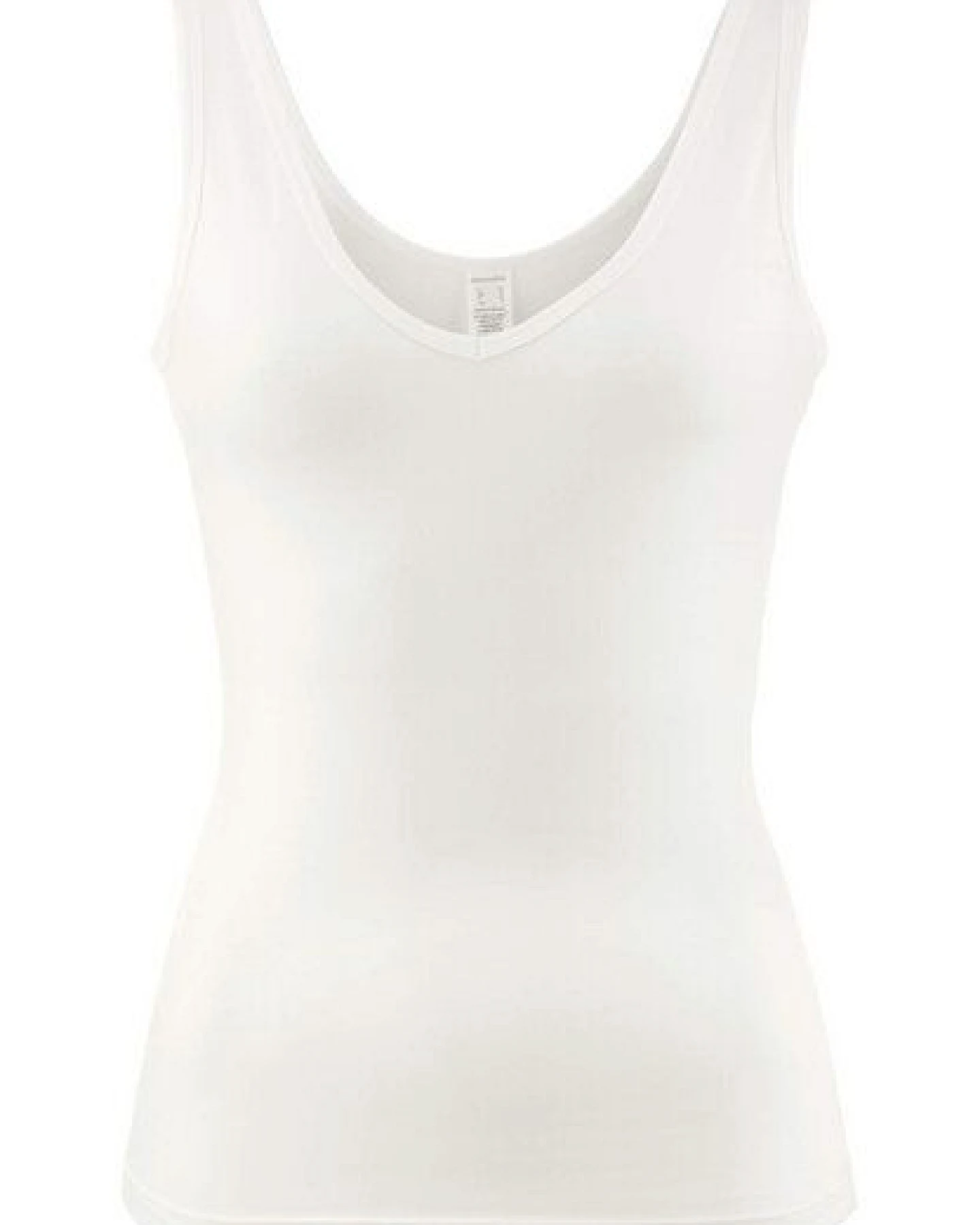 hessnatur Tanktop V-Neck aus Bio-Baumwolle und Tencel Modal – Ansicht 2