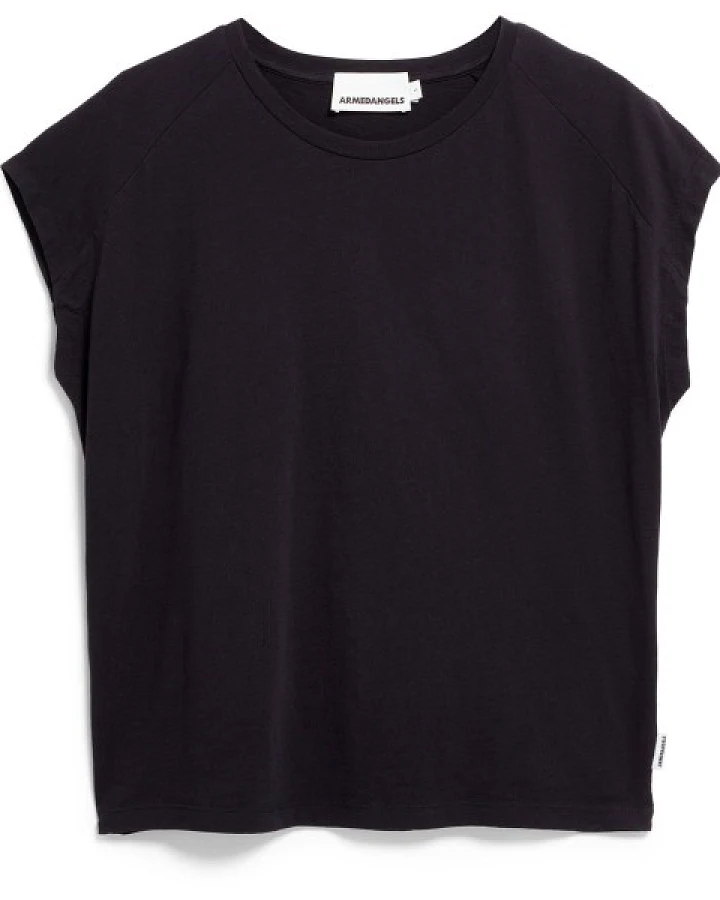ARMEDANGELS - Women's Slub Jersey - T-Shirt Gr S schwarz