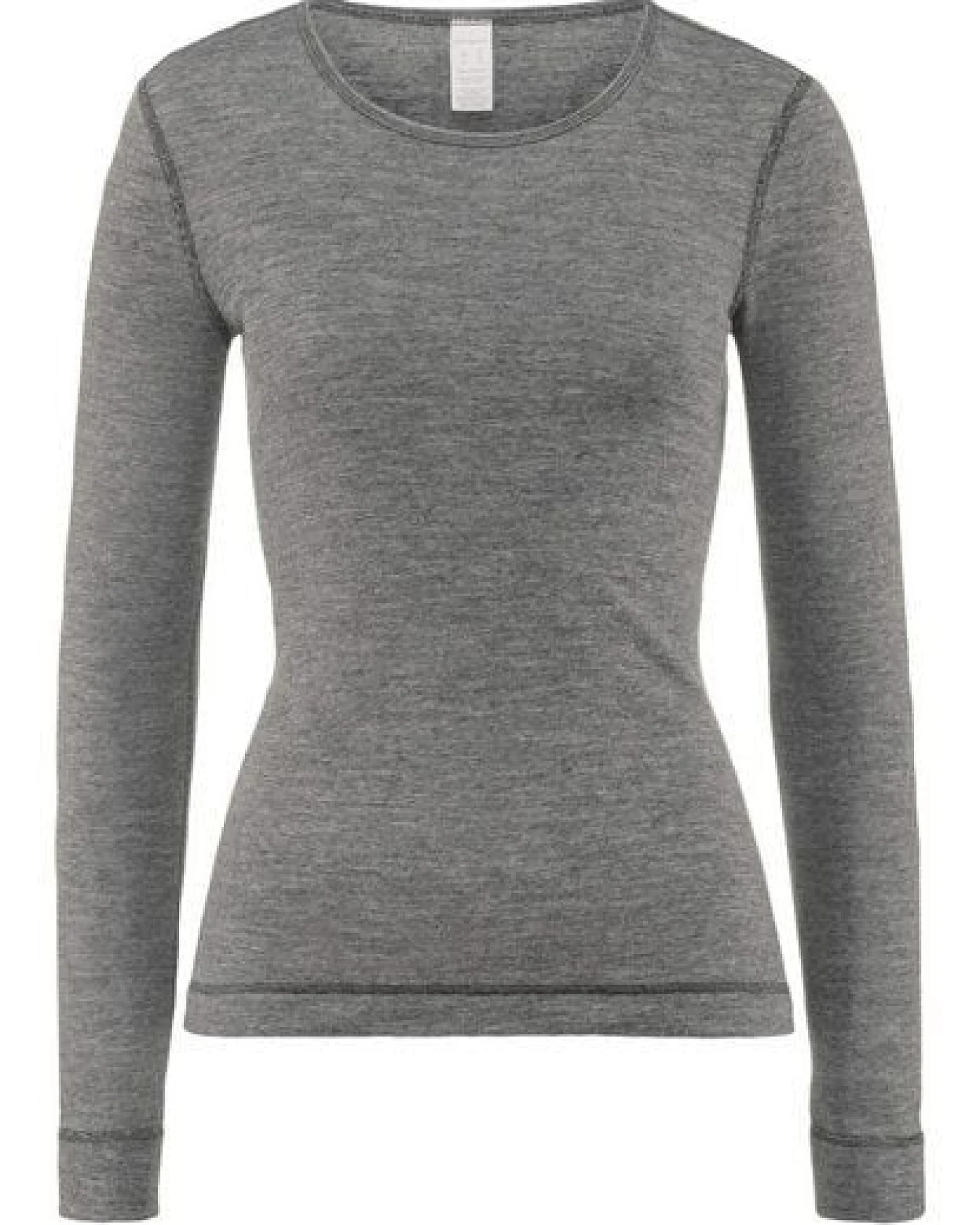 hessnatur Langarm-Shirt mit Bio-Merinowolle und Seide – Ansicht 2