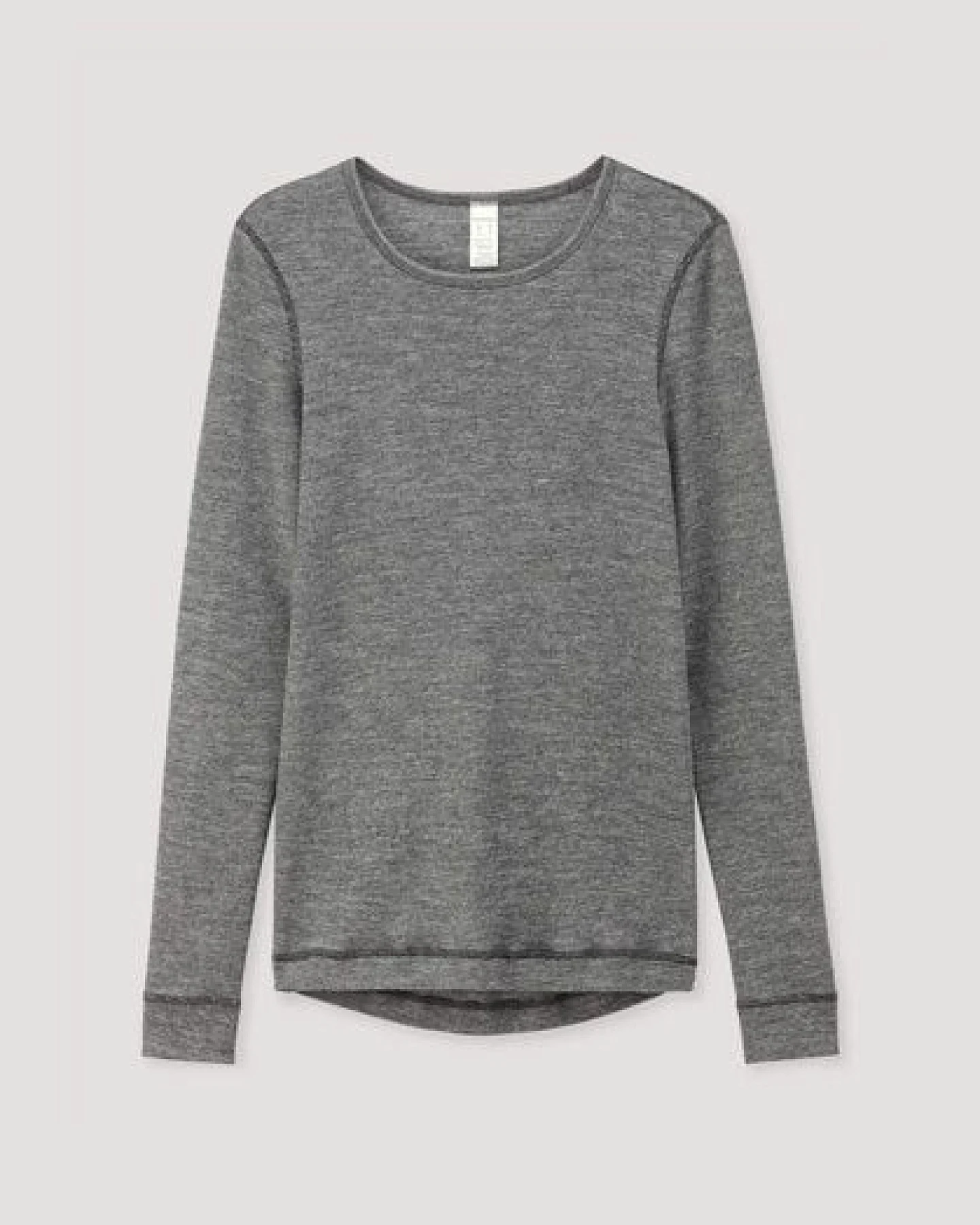 hessnatur Langarm-Shirt mit Bio-Merinowolle und Seide – Ansicht 3