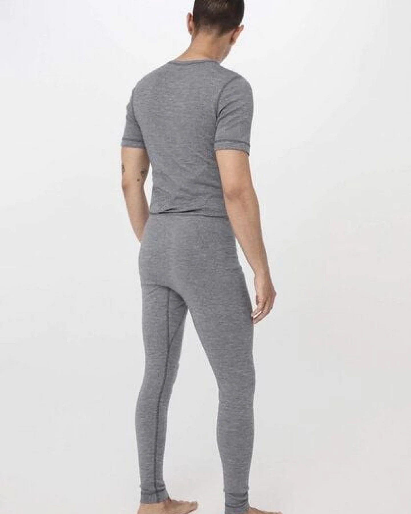hessnatur Funktions-Leggings mit Bio-Merinowolle und Seide – Ansicht 4