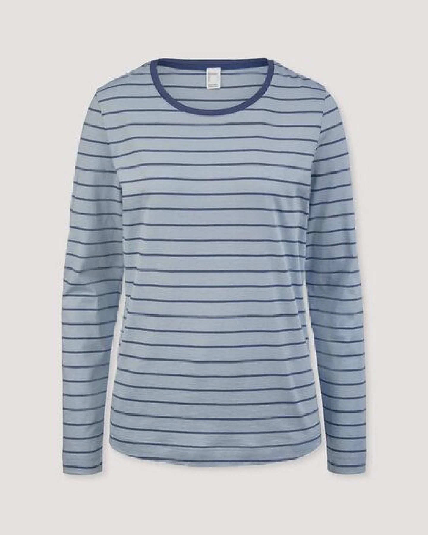 hessnatur Langarm-Schlafshirt aus reiner Bio-Baumwolle – Ansicht 3