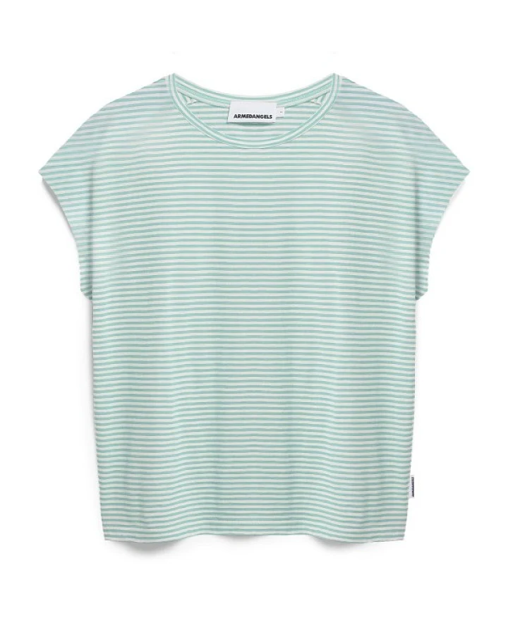 ARMEDANGELS - Women's Slub Jersey Stripe - T-Shirt Gr XXL grau