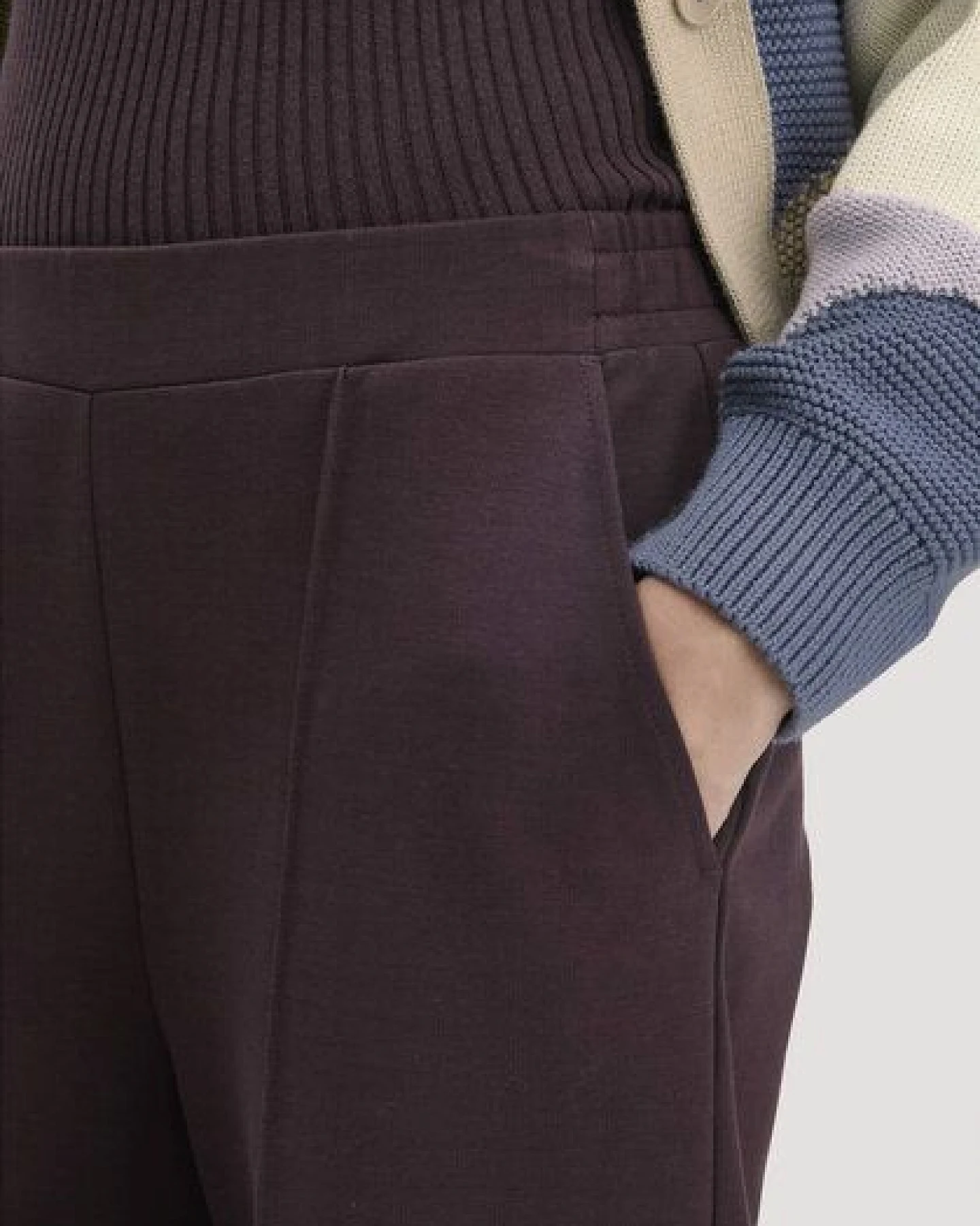 hessnatur Jersey-Hose Relaxed Wide Leg aus Bio-Baumwolle – Ansicht 2