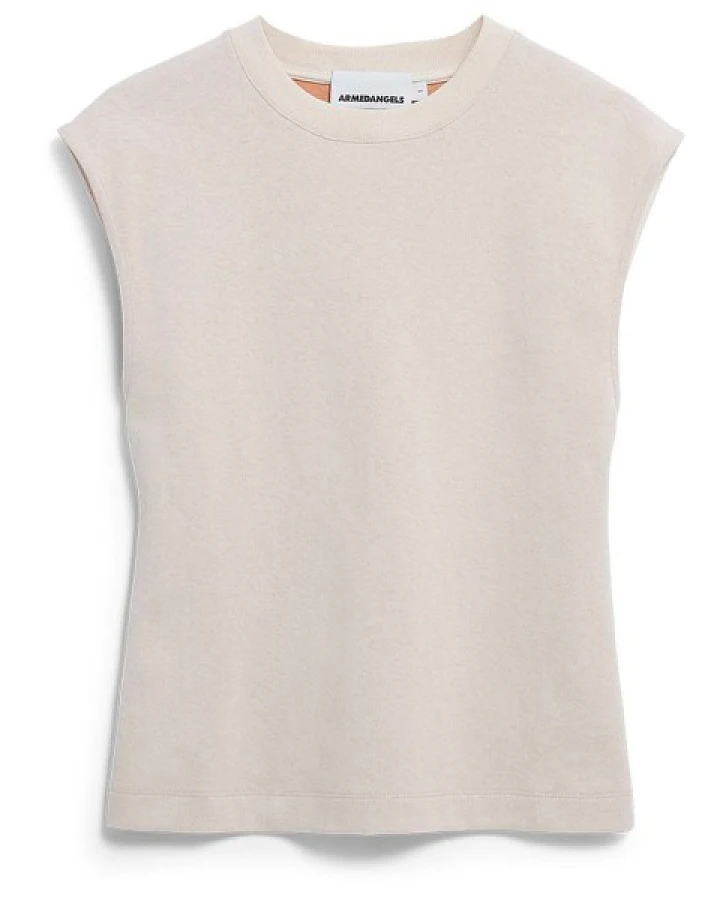 ARMEDANGELS - Women's Un-Wasted Top - Top Gr L beige