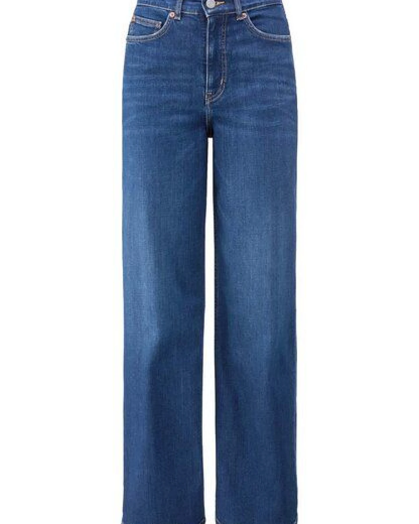 hessnatur Jeans ALVA High Rise Wide Leg aus Bio-Denim – Ansicht 3