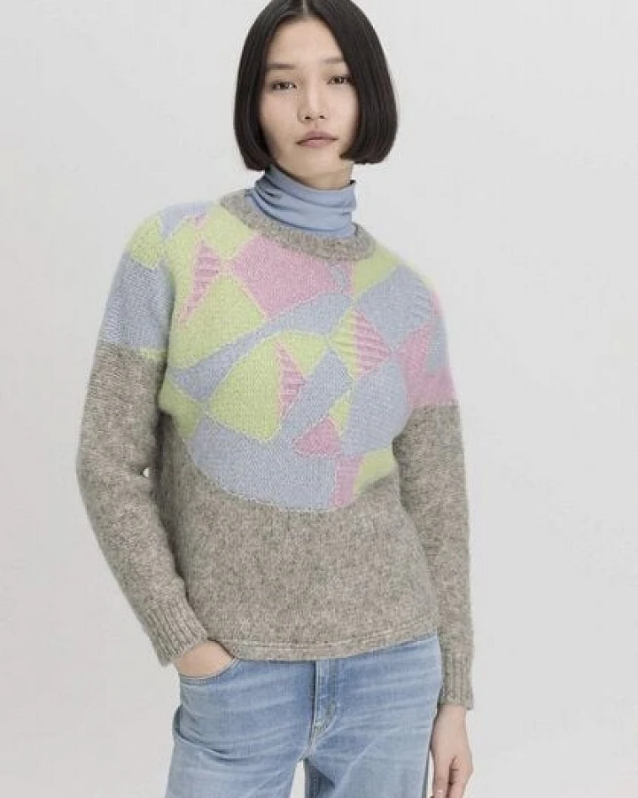 Produktseite: hessnatur Pullover Relaxed aus reiner Bio-Baumwolle mit Alpaka