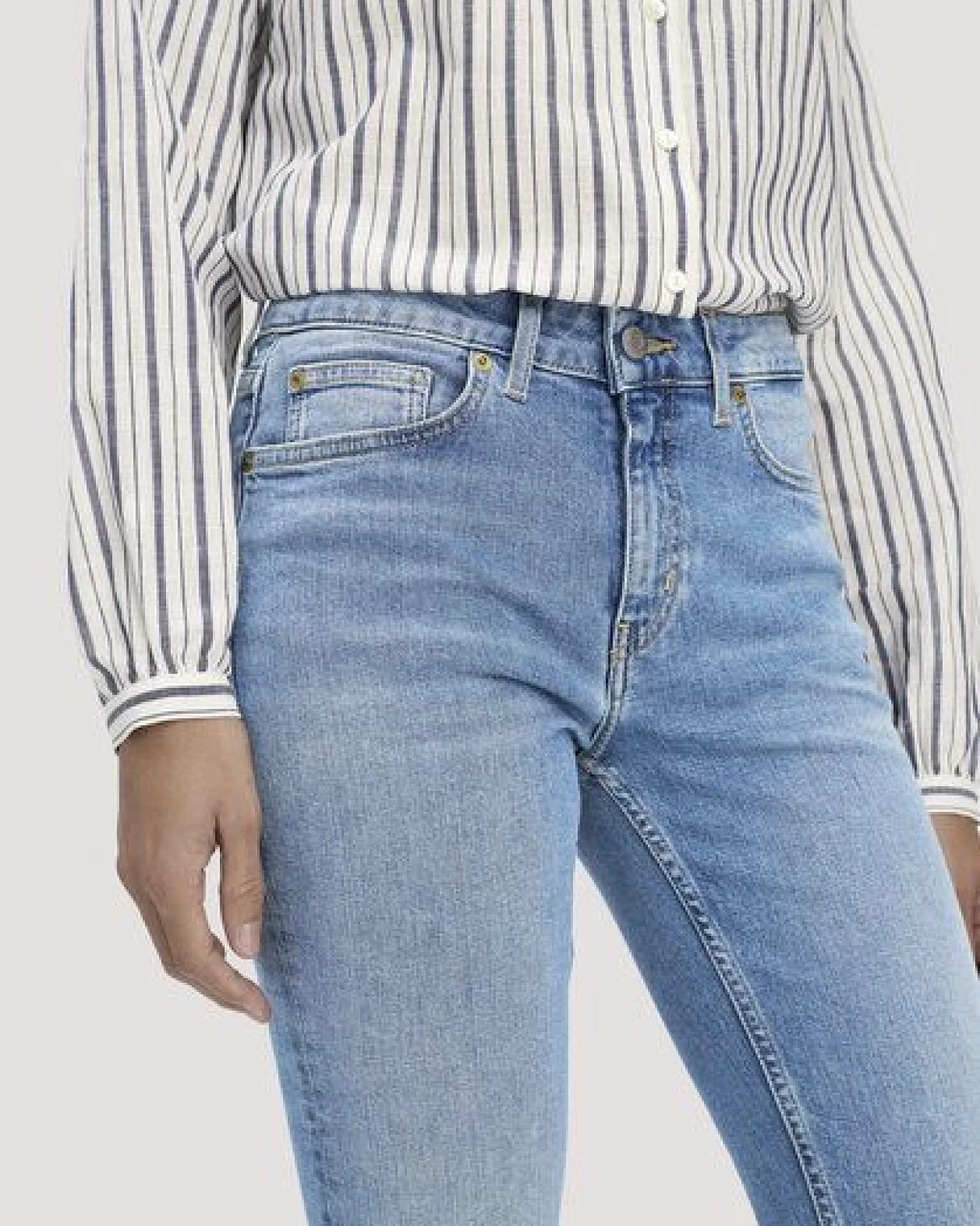 hessnatur Jeans LEA Mid Rise Slim aus Bio-Denim – Ansicht 2