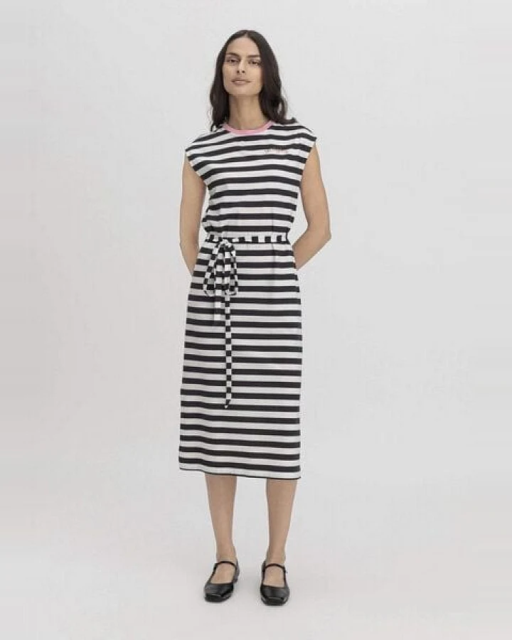 hessnatur Jersey Kleid Midi Regular aus reiner Bio-Baumwolle