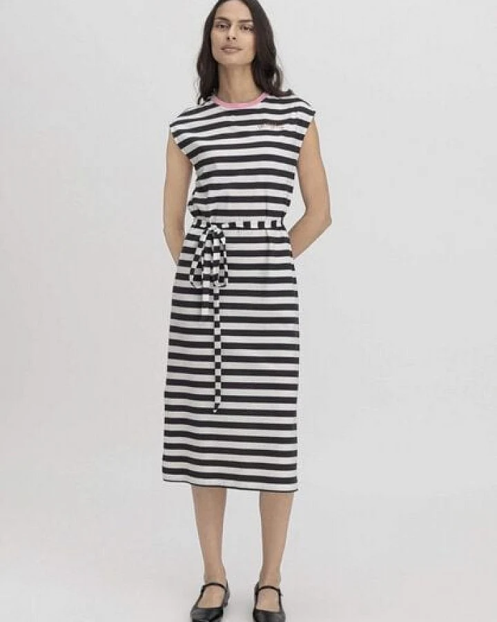 hessnatur Jersey Kleid Midi Regular aus reiner Bio-Baumwolle