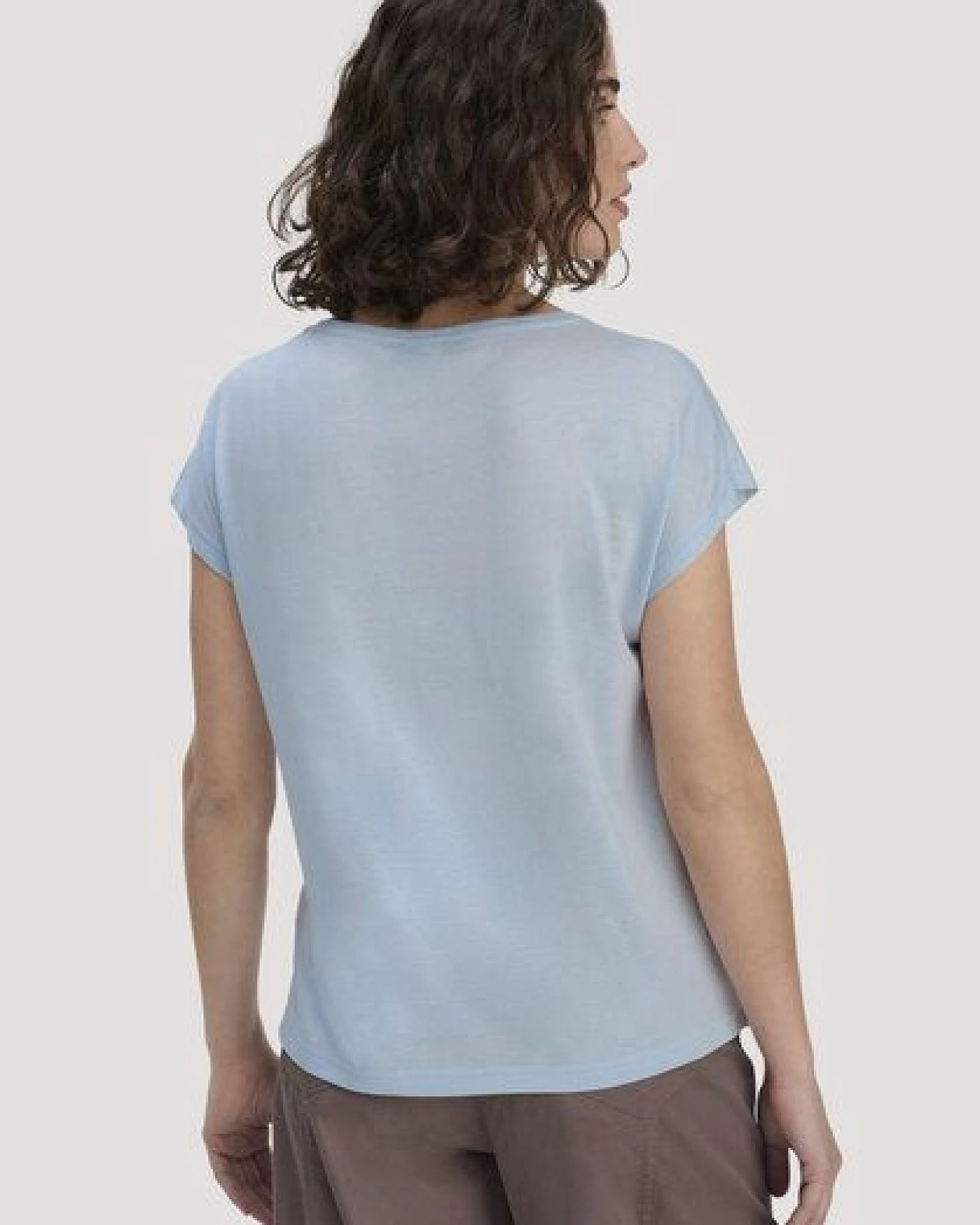 hessnatur Shirt Oversize aus TENCEL Lyocell mit Bio-Baumwolle – Ansicht 2