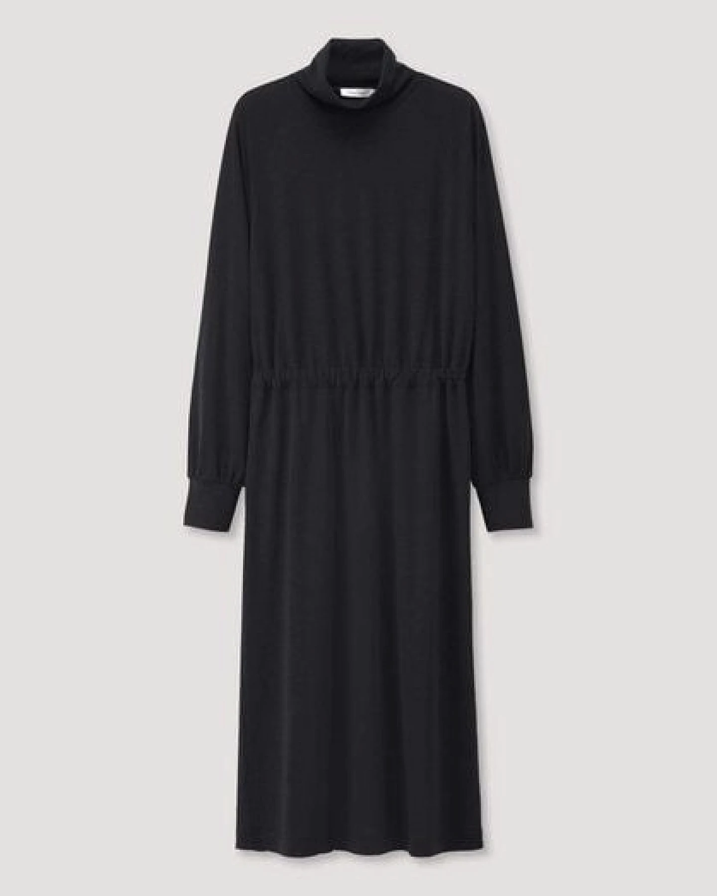 hessnatur Jersey Kleid Midi Relaxed aus TENCEL Lyocell mit Bio-Baumwolle – Ansicht 4
