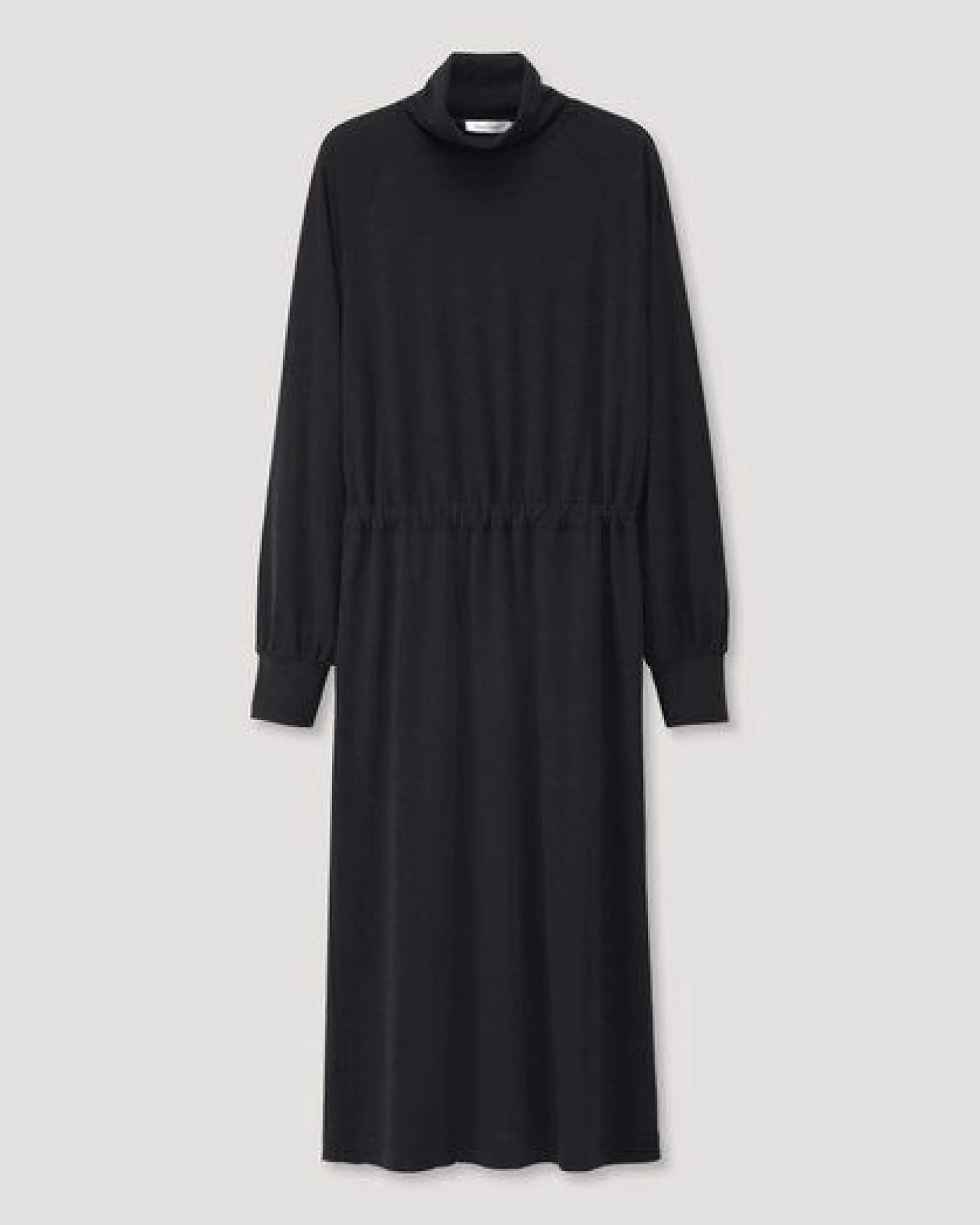 hessnatur Jersey Kleid Midi Relaxed aus TENCEL Lyocell mit Bio-Baumwolle – Ansicht 4