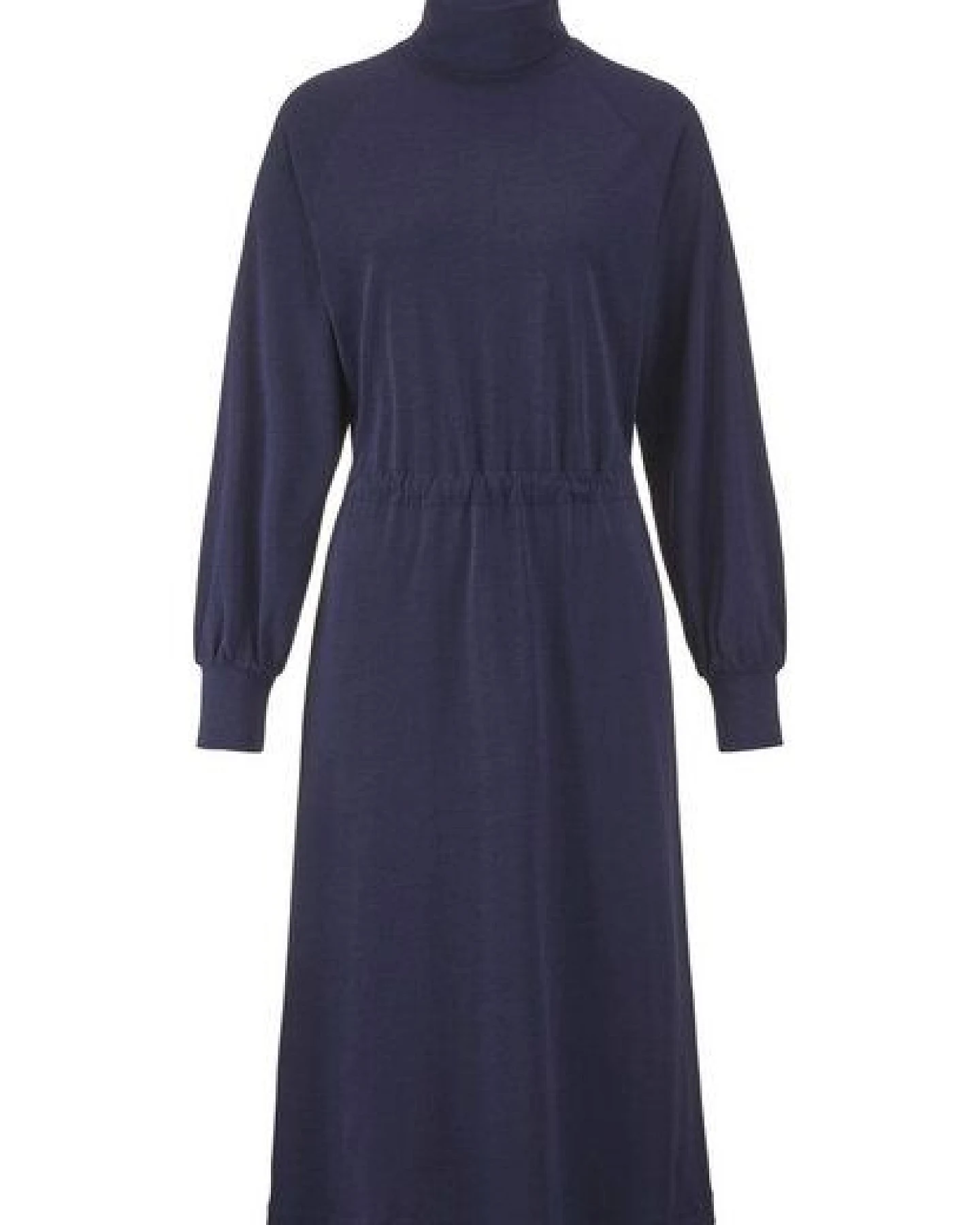 hessnatur Jersey Kleid Midi Relaxed aus TENCEL Lyocell mit Bio-Baumwolle – Ansicht 3