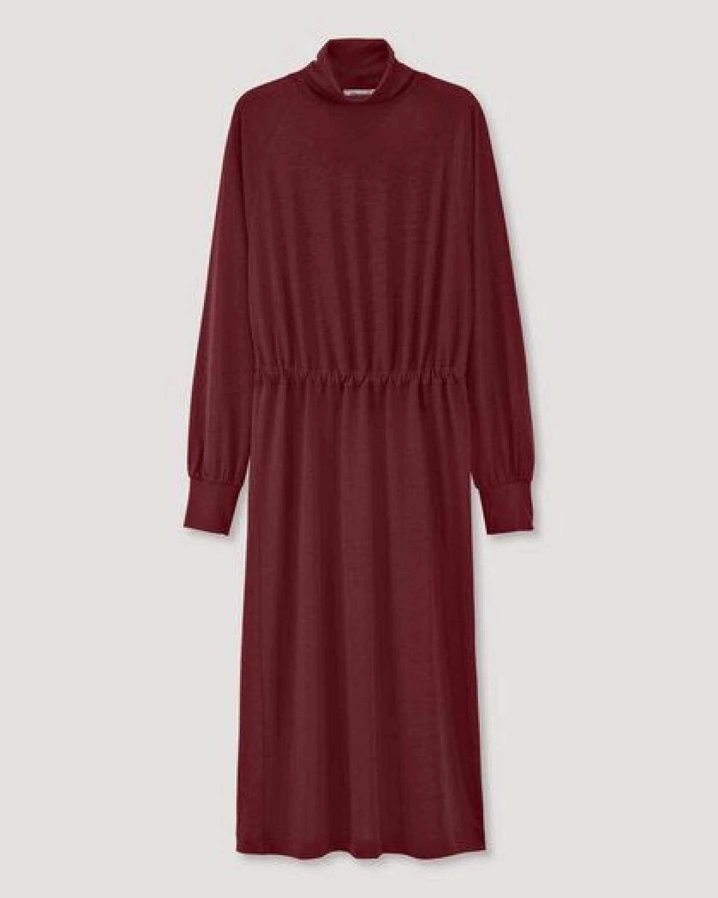 hessnatur Jersey Kleid Midi Relaxed aus TENCEL Lyocell mit Bio-Baumwolle – Ansicht 4