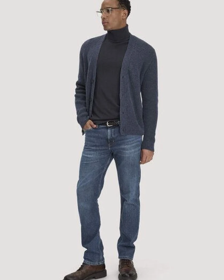 Dark Blue Washed
