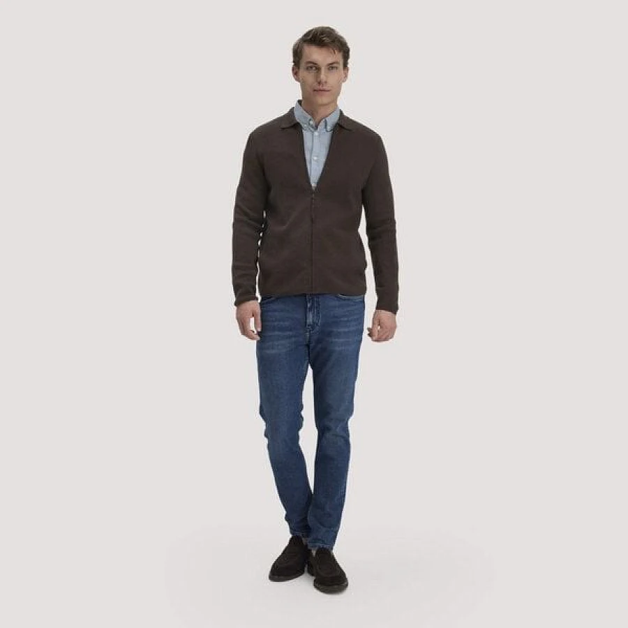 Dark Blue Washed