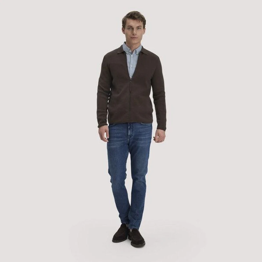 Dark Blue Washed