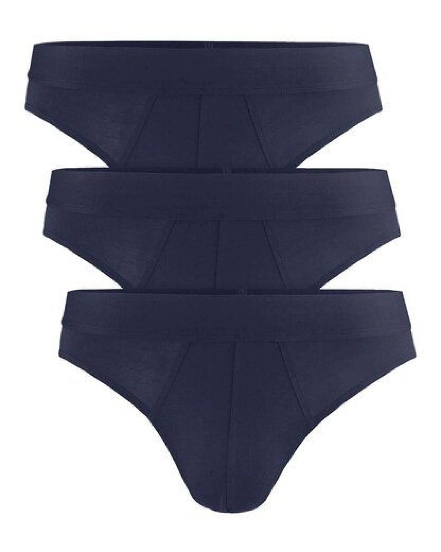 hessnatur Slip Regular Cut 3er-Pack COTTON MIX aus Bio-Baumwolle – Ansicht 3