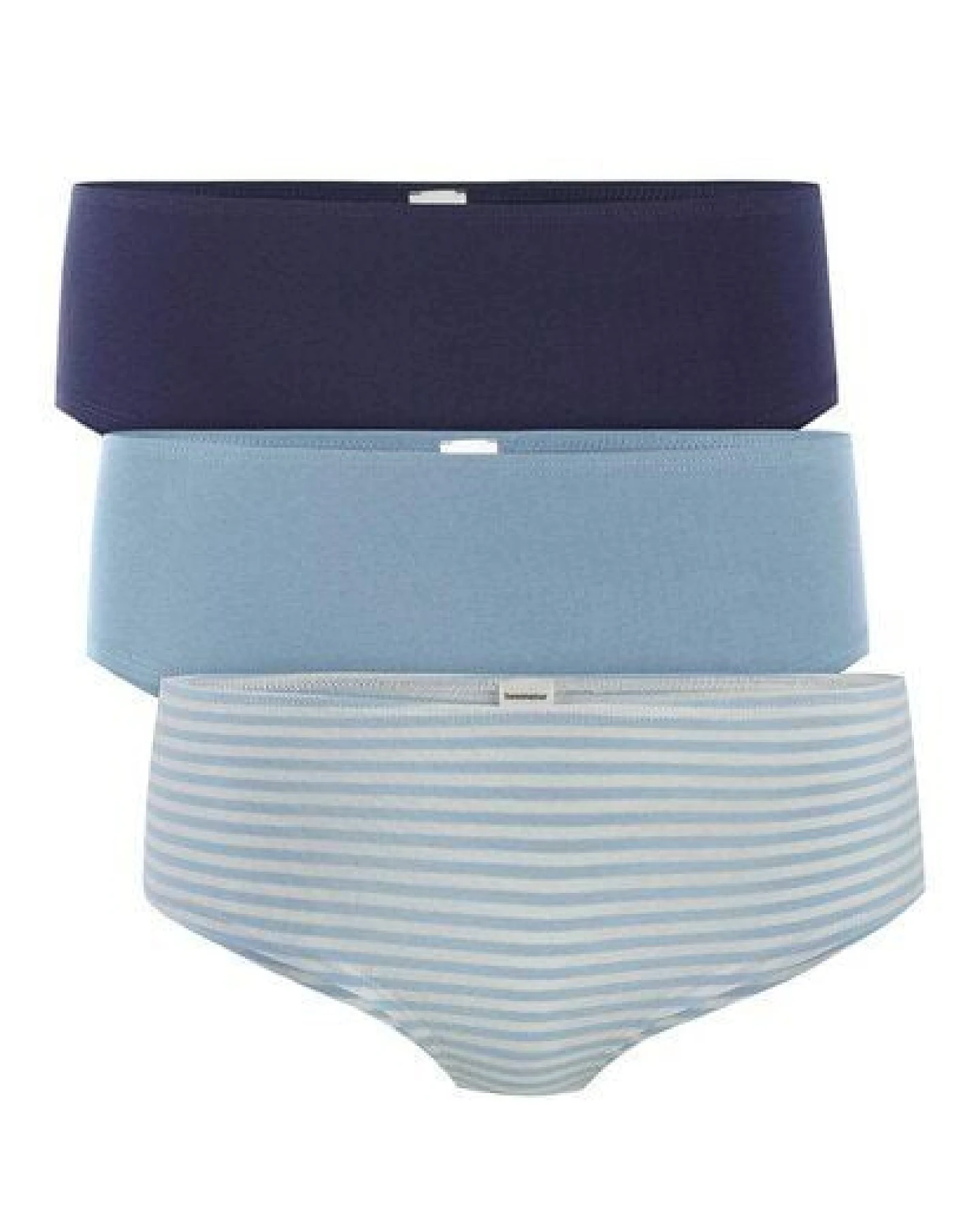 hessnatur Panty Regular Cut im 3er Pack COTTON FEEL aus Bio-Baumwolle – Ansicht 3