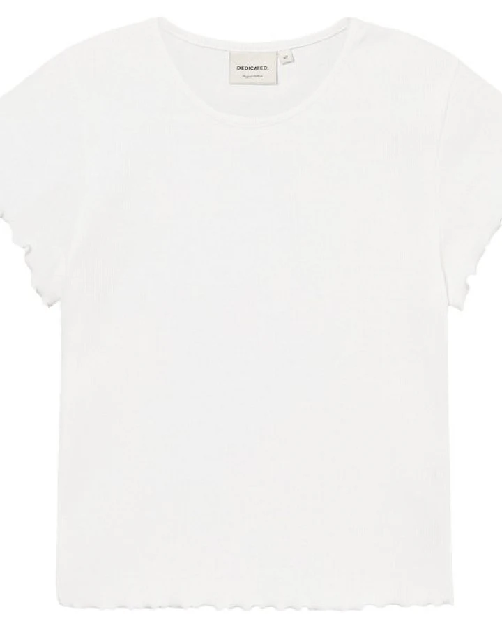 DEDICATED - Women's Rib Top Ven - T-Shirt Gr XL weiß