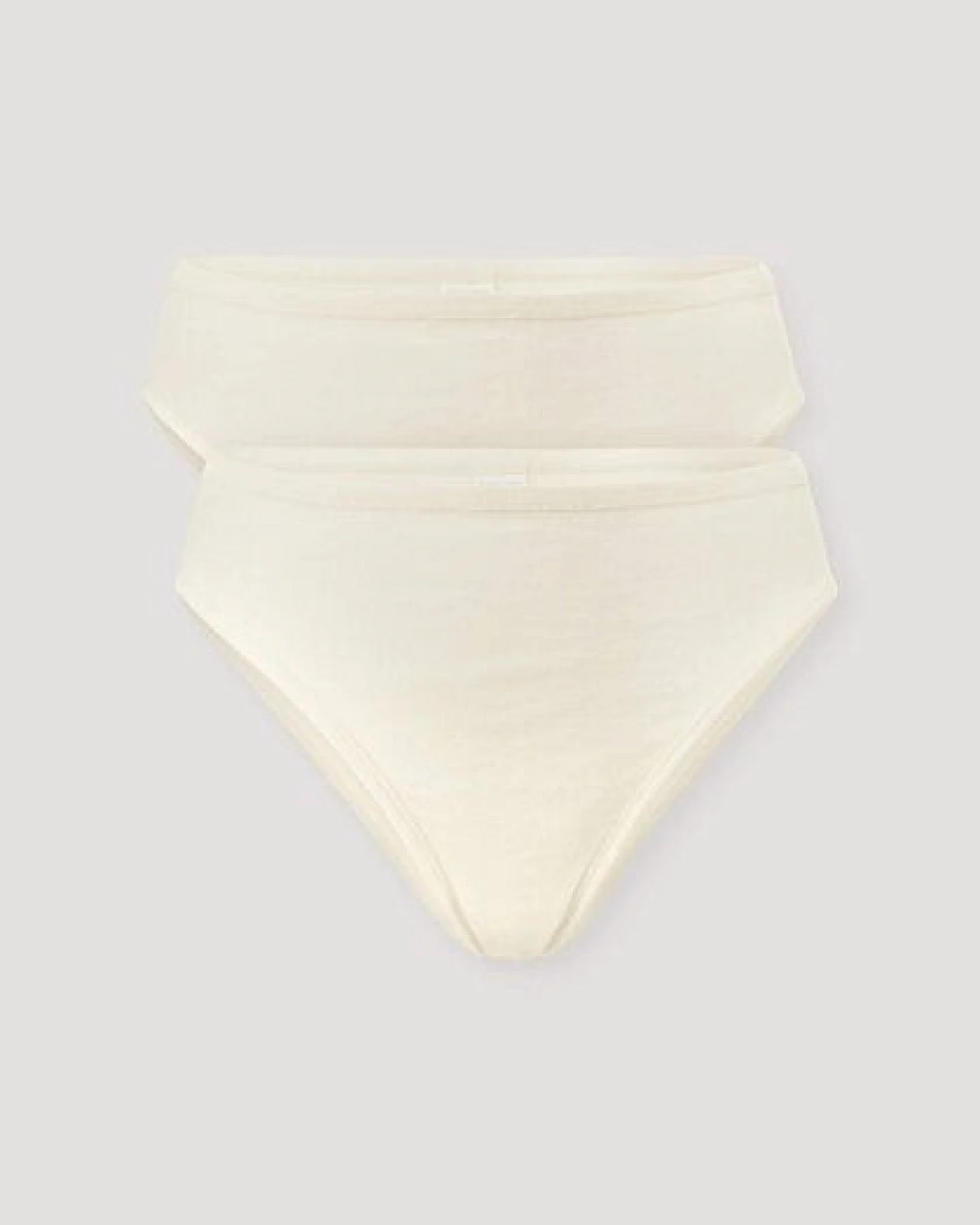 hessnatur Taillenslip High Waist 2er-Set PURE NATURE aus reiner Bio-Baumwolle – Ansicht 3