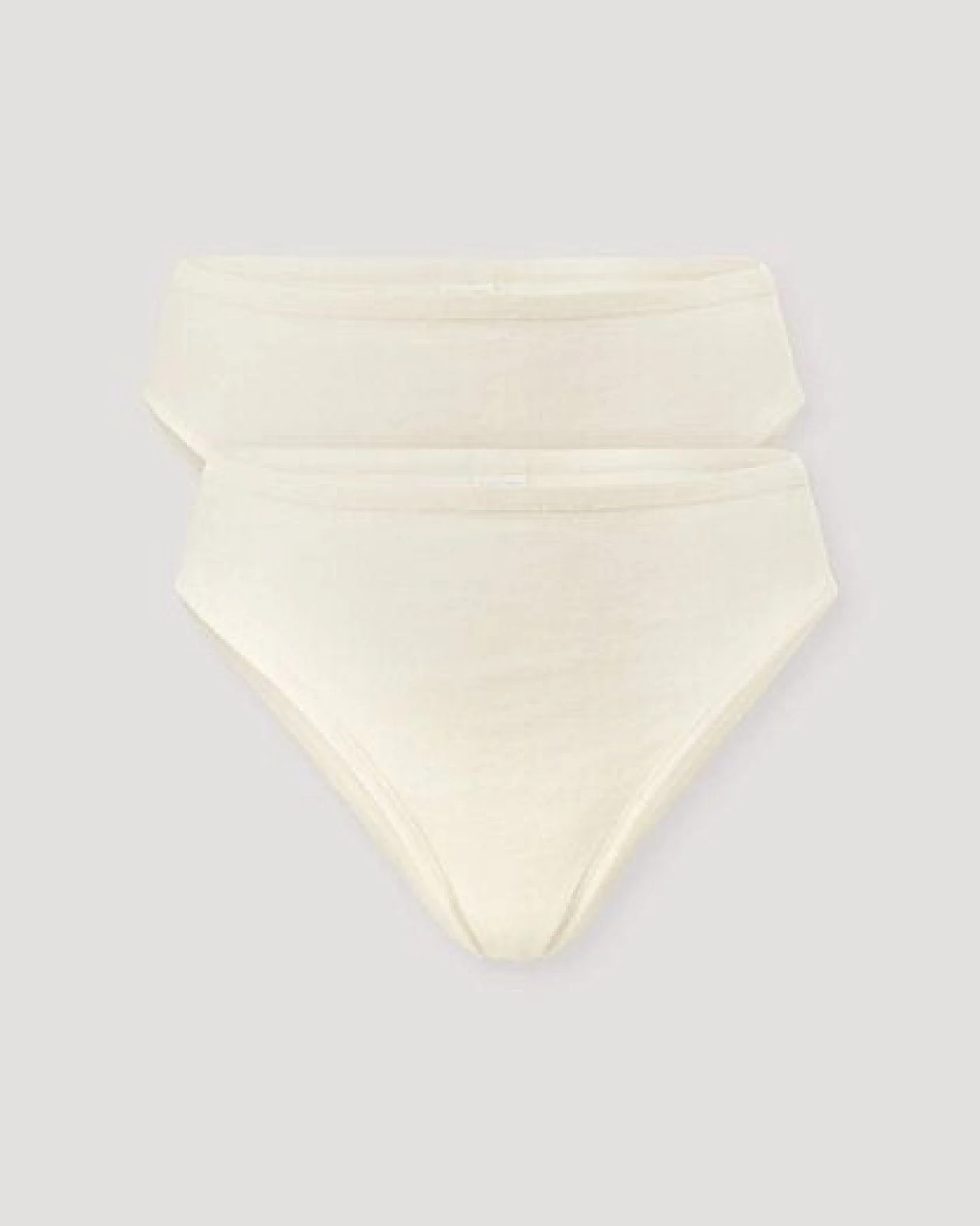 hessnatur Taillenslip High Waist 2er-Set PURE NATURE aus reiner Bio-Baumwolle – Ansicht 3