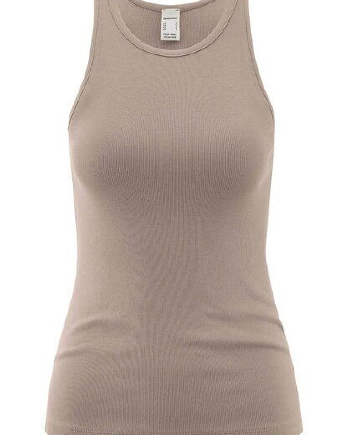 hessnatur Ripp-Top Fitted High-Neck SOFT RIB aus Bio-Baumwolle – Ansicht 3