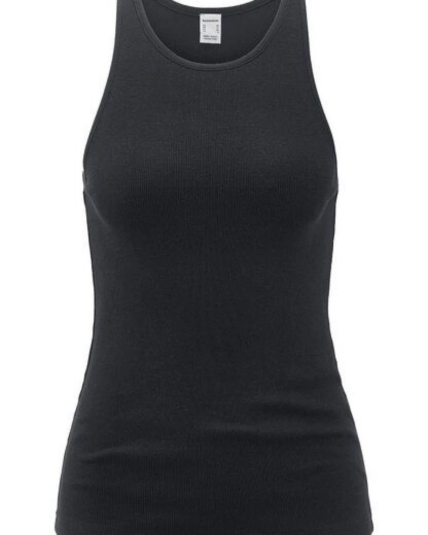 hessnatur Ripp-Top Fitted High-Neck SOFT RIB aus Bio-Baumwolle – Ansicht 2
