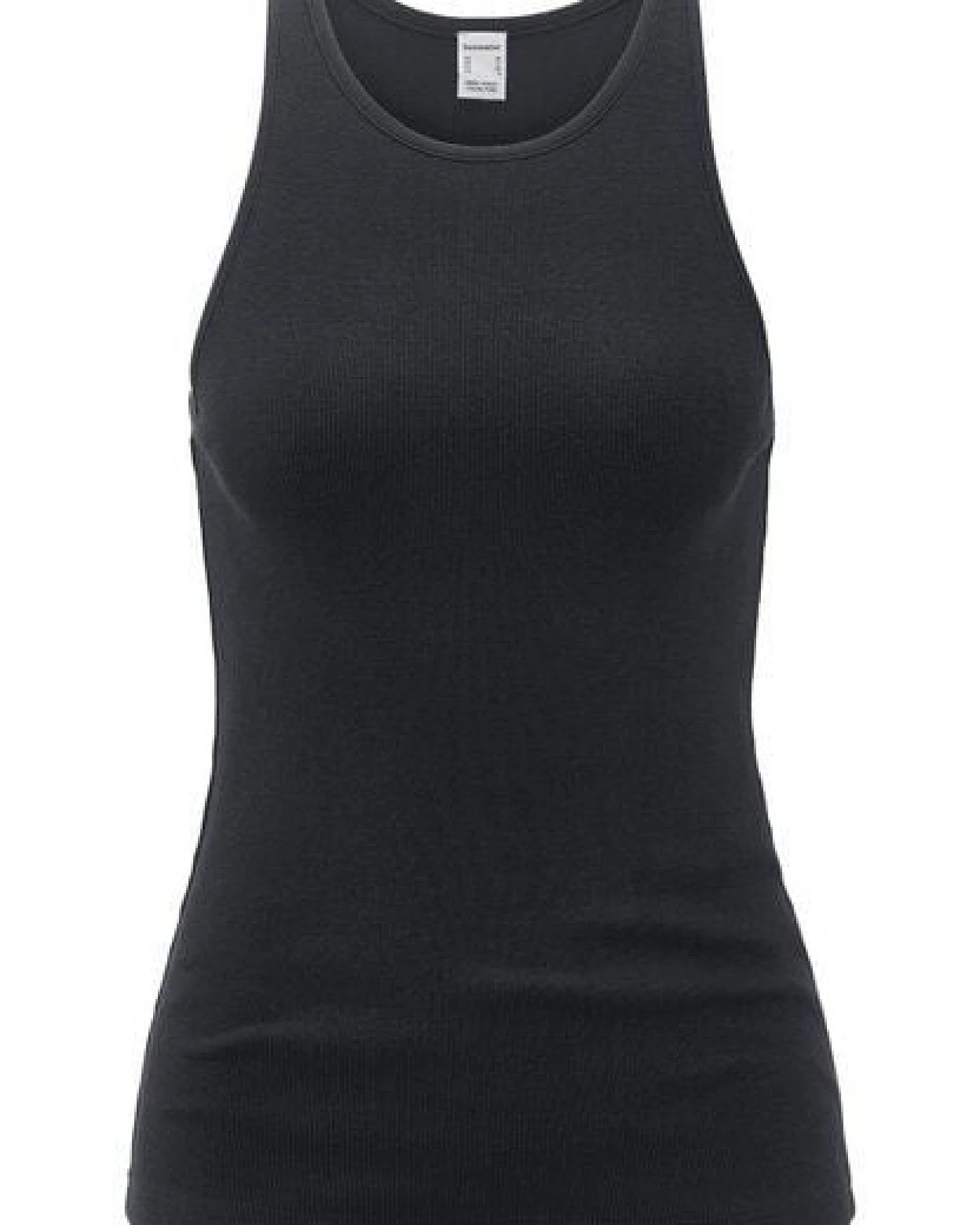 hessnatur Ripp-Top Fitted High-Neck SOFT RIB aus Bio-Baumwolle – Ansicht 2
