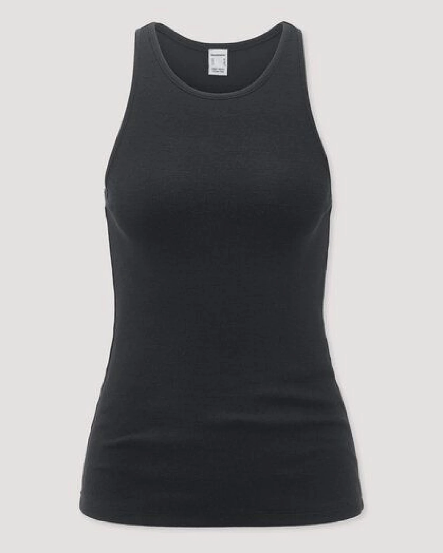 hessnatur Ripp-Top Fitted High-Neck SOFT RIB aus Bio-Baumwolle – Ansicht 3