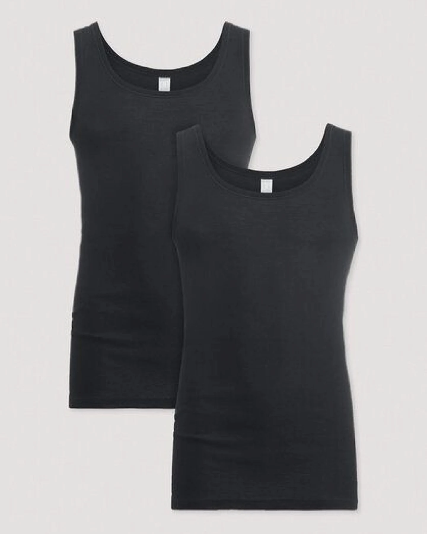 hessnatur Athletic Shirt Fitted 2er Pack PURE NATURE aus reiner Bio-Baumwolle – Ansicht 3