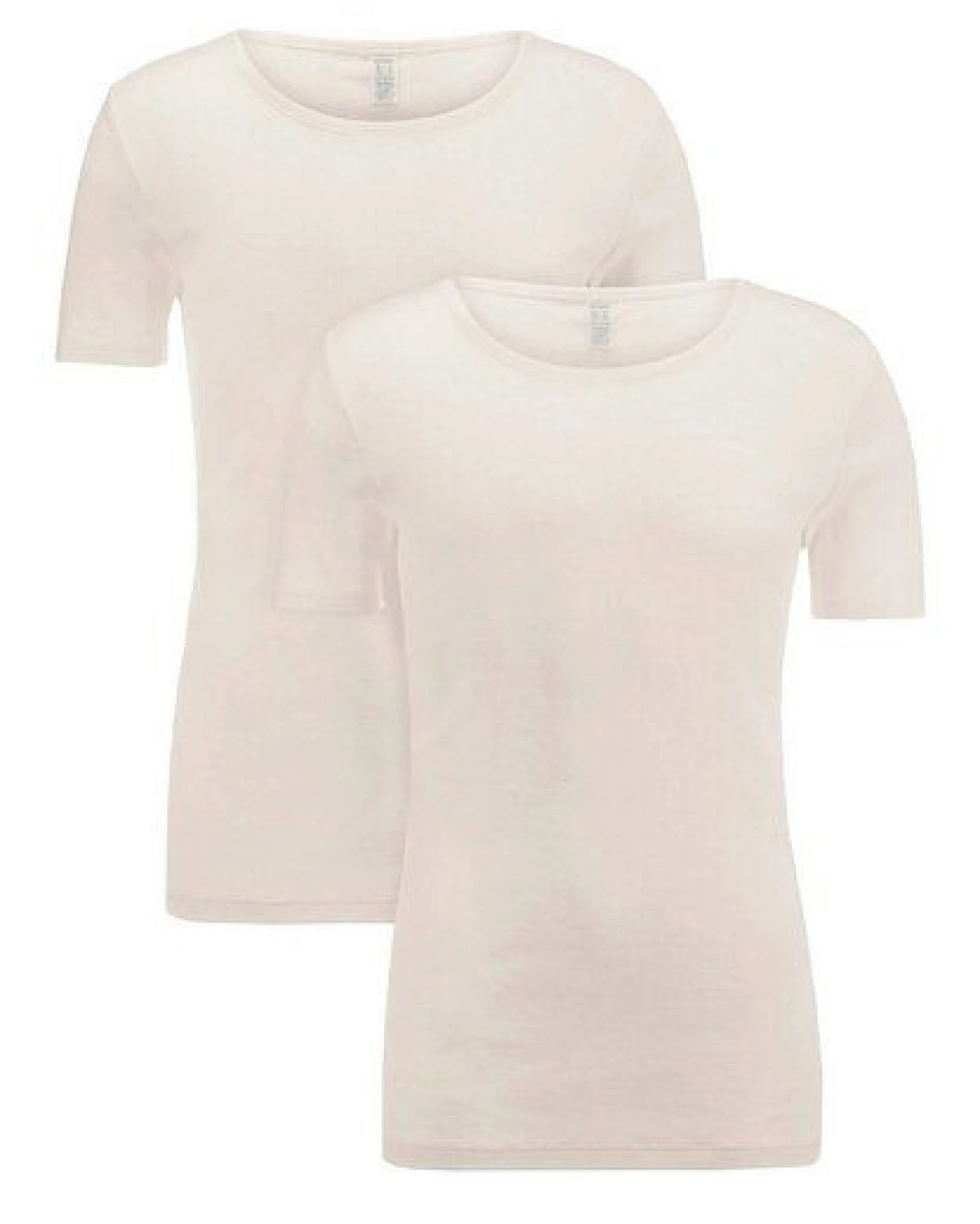 hessnatur T-Shirt Fitted 2er Pack PURE NATURE aus reiner Bio-Baumwolle – Ansicht 3