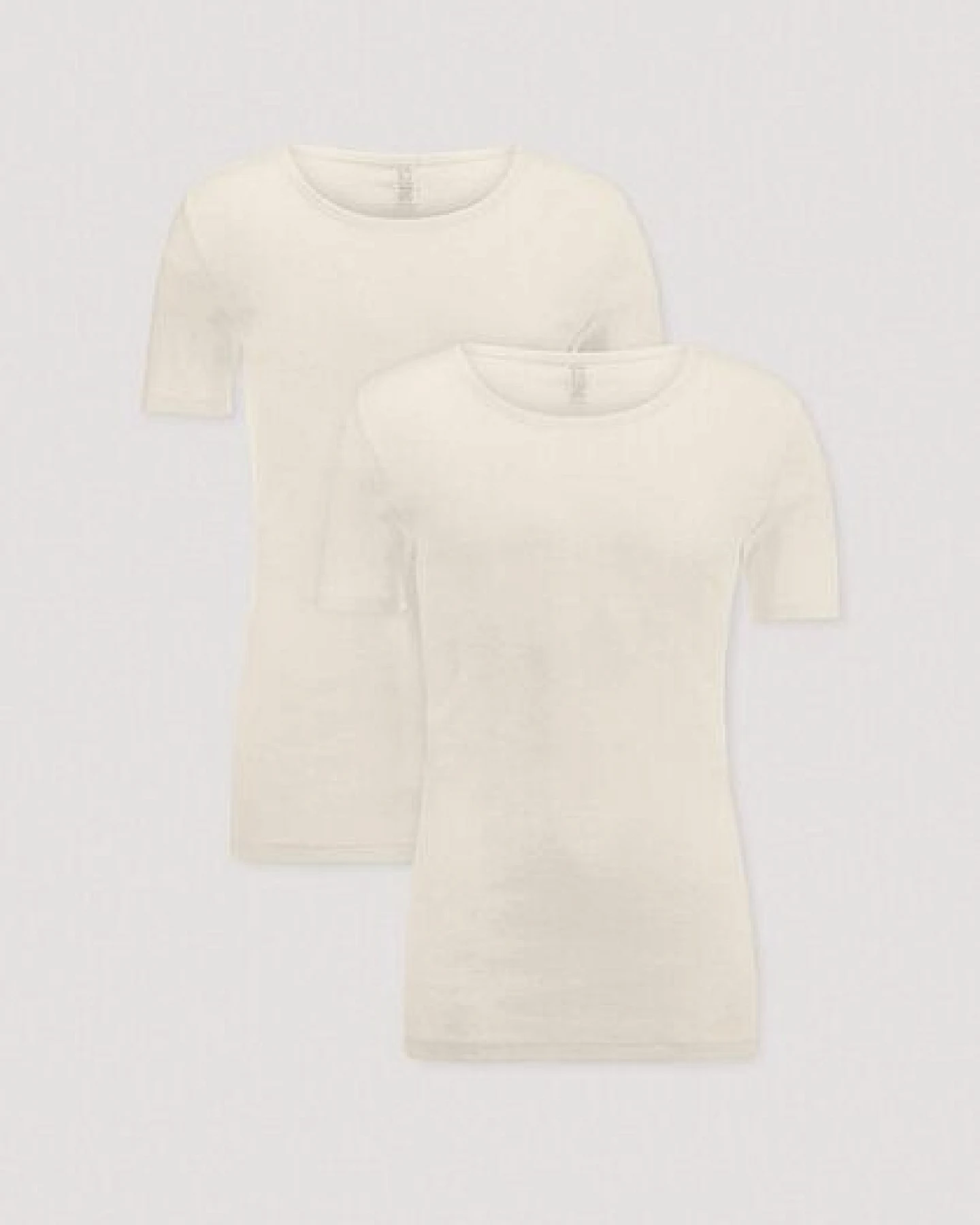 hessnatur T-Shirt Fitted 2er Pack PURE NATURE aus reiner Bio-Baumwolle – Ansicht 4