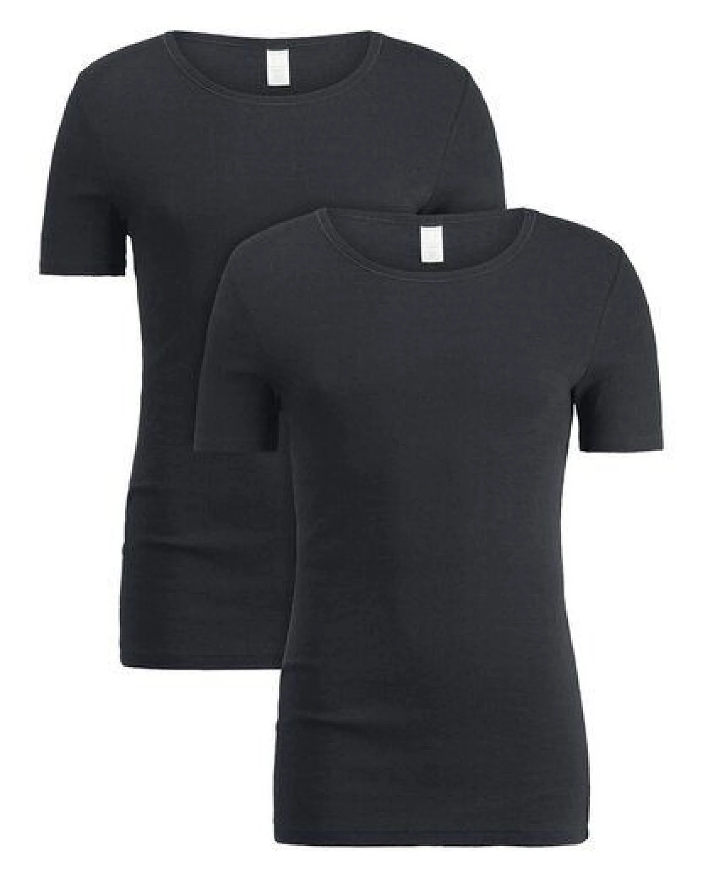hessnatur T-Shirt Fitted 2er Pack PURE NATURE aus reiner Bio-Baumwolle – Ansicht 2