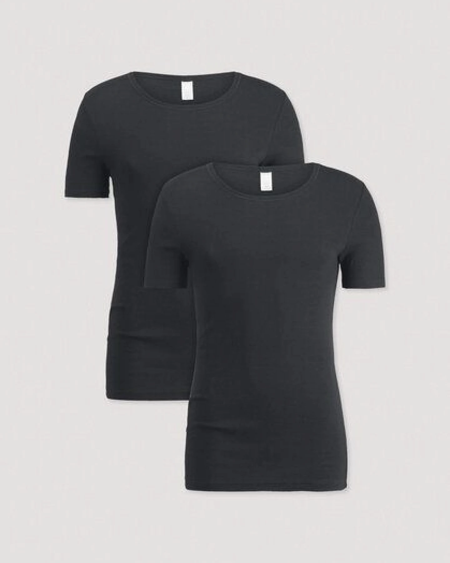 hessnatur T-Shirt Fitted 2er Pack PURE NATURE aus reiner Bio-Baumwolle – Ansicht 3
