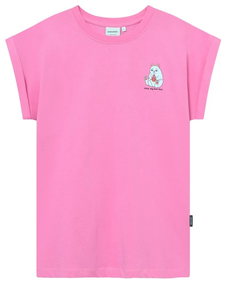 DEDICATED - Women's T-Shirt Visby - T-Shirt Gr S rosa