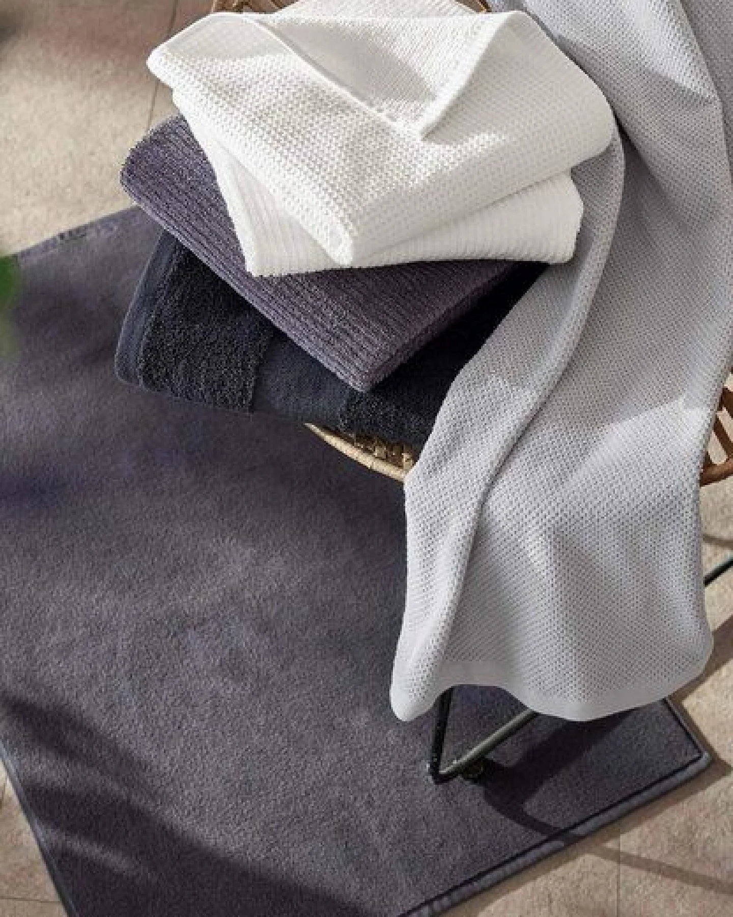 hessnatur Frottier Badematte aus reiner Bio-Baumwolle – Ansicht 4