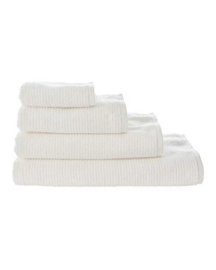hessnatur Frottier Handtuch Rippstruktur aus reiner Bio-Baumwolle